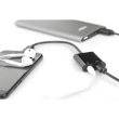 DIGITUS USB 3.1 Verteilerkabel Typ C-Klinke St/Bu/Bu 0.2m sw