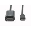 DIGITUS USB C Adapterkabel Typ C -HDMI A 4K St/St 5.0m, sw
