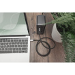 DIGITUS Anschlusskabel USB4.0/C -> C 20Gbit/s 3m schwarz