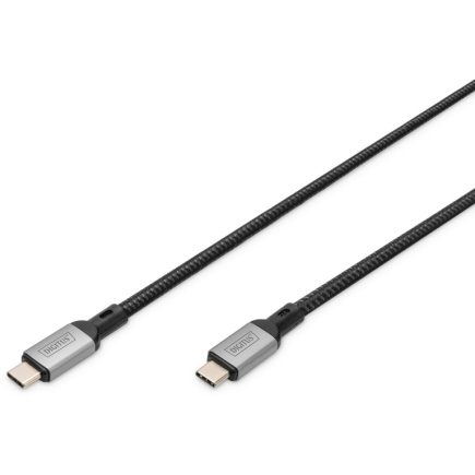 DIGITUS Anschlusskabel USB4.0/C -> C 20Gbit/s 3m schwarz