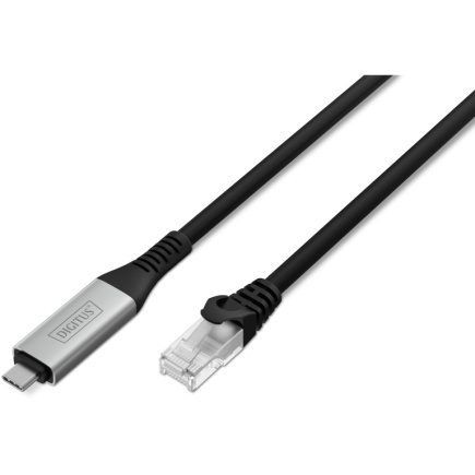 DIGITUS USB 3.2.RJ45 Ethernet Kabel S/FTP 2 m