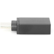 DIGITUS USB Type-C Adapter, Type-C - A-Buchse, schwarz