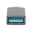DIGITUS USB Type-C Adapter, Type-C - A-Buchse, schwarz