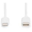 DIGITUS USB Kabel USB-C St. -> Lightning St., MFI 2M weiß