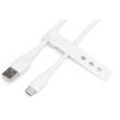 DIGITUS USB 2.0 Kabel Typ C -A Silikon St/St 1m weiß