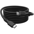 DIGITUS USB 4.0 Kabel Typ C -C Silikon St/St 0,5m schwarz