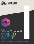 Glorious PC Gaming Race Coiled Violet 1.37 m