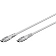 Goobay USB-C Supersoft Textile Cable with Metal Plugs | 70193