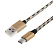LogiLink Sync and charging cable USB2.0 AM to USB-C male