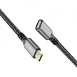 LogiLink USB 3.2 Gen1 Type-C to USB-C/F, PD, 2m