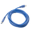 Lanberg USB-A 3.0 Cable, 3 m | CA-US3E-10CC-0030-B | USB Type-A to USB Type-A