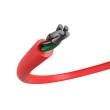 Natec Prati, Angled USB Type C to Type A Cable 1m, Red | Natec | Angled USB Type C to USB Type A | Prati | USB Type C | USB Type-A