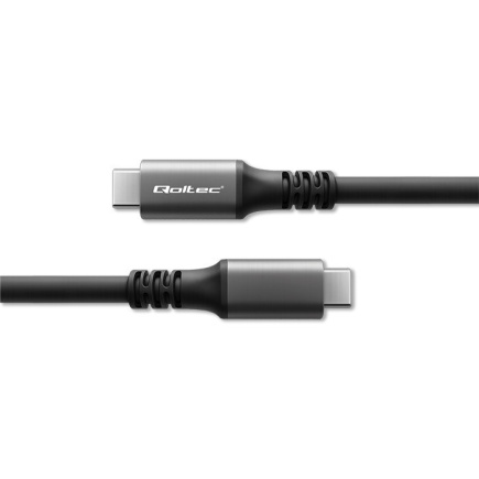 Qoltec USB4 cable USBC 240W thunderbolt 3,4 40Gbs