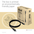 Kabel USB 4.0 C (St) => C (St) 1,0m *Club 3D* 240W 8K60Hz