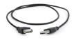 Gembird USB 2.0 extension cable AM-AFI 0.75m Черный