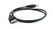 Gembird USB 2.0 extension cable AM-AFI 0.75m Черный