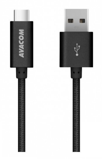 AVACOM TPC-100K USB CABLE - USB TYPE-C, 100CM, Must