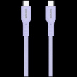CANYON cable OnWire 60CL C-C 60W COLOR Braided 1m Purple