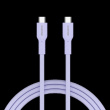 CANYON cable OnWire 60CL C-C 60W COLOR Braided 1m Purple