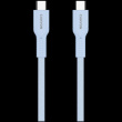 CANYON cable OnWire 60CL C-C 60W COLOR Braided 1m Light Blue