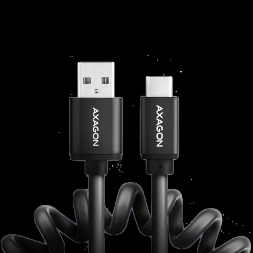 Axagon Data and charging USB 2.0 cable length 1.1 m. 3A. Must twisted.