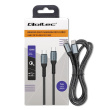 Qoltec USB 2.0 type C cable USB 2.0 type C 100W, 1m