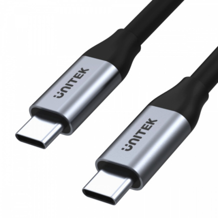 Unitek USB-C Cable PD 10Gbps, 4K60, 1m, M/M; C14082AB