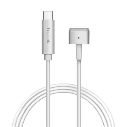 Logilink USB-C 3.2 Gen charging cable to Apple Mag Safe 2 1,8m, PD, silver