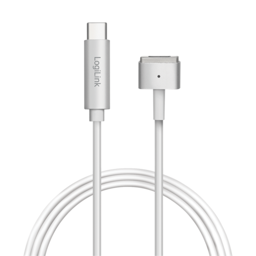 Logilink USB-C 3.2 Gen charging cable to Apple Mag Safe 2 1,8m, PD, silver