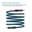 Fixed | Magnetic Braided Cable USB-C/USB-C, USB 2.0, Gray | FIXDBM-CC2-GR