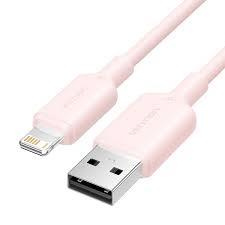 CABLE USB2.0 TO LIGHTNING/1M PINK LAMPF VENTION