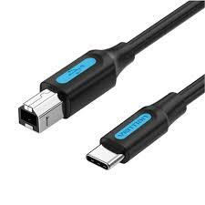 CABLE USB-C TO USB 2.0B/2M Must CQUBH VENTION