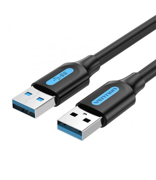 CABLE USB3.0 MALE TO MALE/1.5M Черный CONBG VENTION