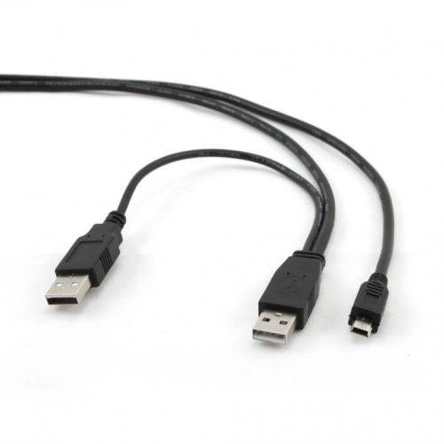 CABLE USB2 DUAL AM-MINI 0.9M/Must CCP-USB22-AM5P-3 GEMBIRD