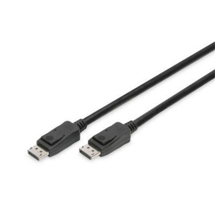 Digitus | DisplayPort Connection Cable | AK-340106-010-S | DisplayPort to DisplayPort DisplayPort Male (Version 1.3/1.4) | DisplayPort Male (Version 1.3/1.4) Digitus | DisplayPort Connection Cable | AK-340106-010-S | DisplayPort to DisplayPort DisplayPort Male (Version 1.3/1.4) | DisplayPort Male (Version 1.3/1.4)