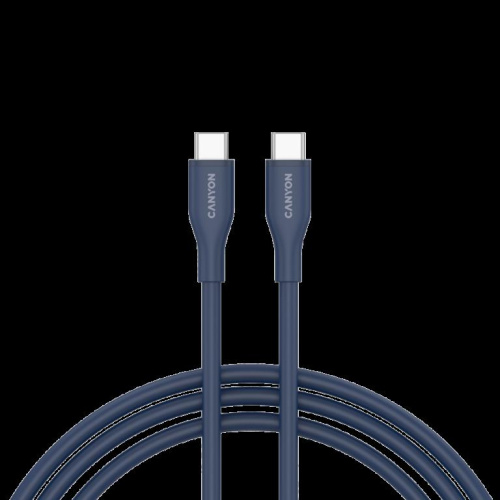 CANYON cable CC60SC10 C-C 60W 1m Silicon Dark blue