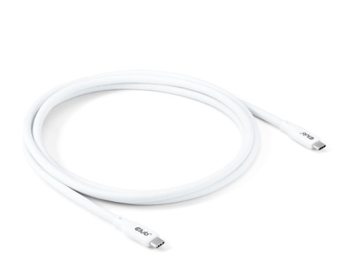 CABLE USB-C TO USB-C 2M/M/M White CAC-3001 CLUB3D