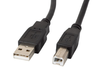 Lanberg Cable USB 2.0 AM-BM 5M Черный