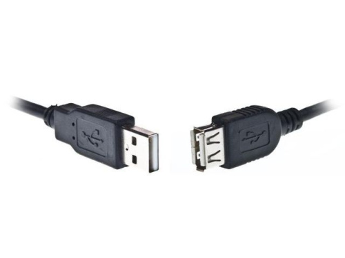 Gembird Extension cord l USB 2.0 l  type AM-AF l 1.8m Black