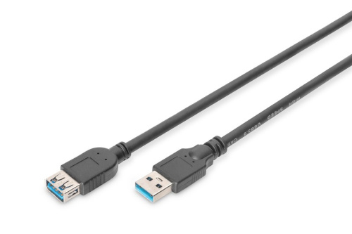 Digitus Extension Cable USB 3.0 SuperSpeed Type USB A/USB A/Z Черный 3,0m