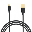 AUKEY CB-MD1 Black quick cable Quick Charge micro USB-USB | 1m | 5A | 480 Mbps