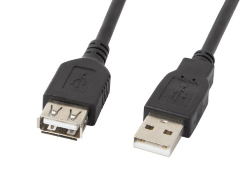 Lanberg Extension cable USB 2.0 AM-AF Черный 5M