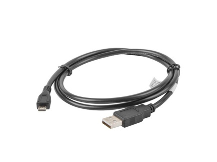 Lanberg Cable USB 2.0 micro AM-MBM5P 1M Черный