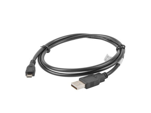 Lanberg Cable USB 2.0 micro AM-MBM5P 1M Черный