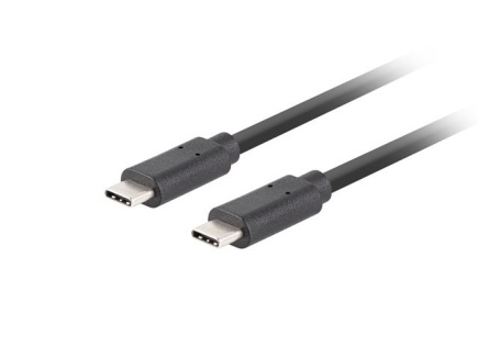 Lanberg Cable USB-C M/M 3.1 gen 2 1M 10GB/S PD100W Черный