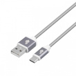 TB Cable USB - USB C 1.5 m gray tape premium