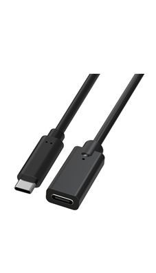 TB USB C male- Female Thunderbolt 4/3 1m