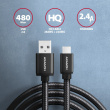 AXAGON AXAGON BUMM-AM20AB cabl e MicroUSB USB-A, 2