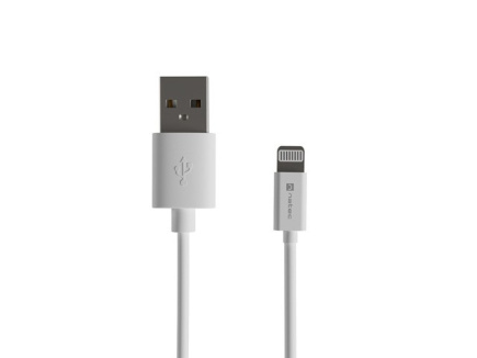 Natec LIGHTNING(M)->USB-A(M) CABLE 2M Белый MFI prat