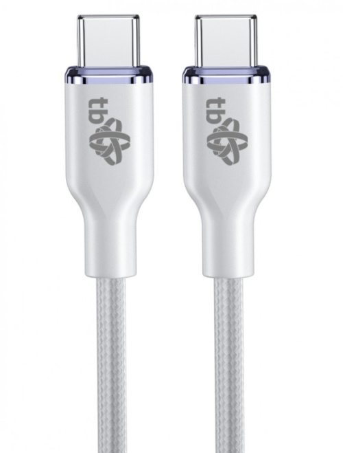 TB USB C - USB C 60W Glamour cable 1.5m Белый